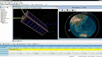 Компьютерная симуляция космической миссии с реальной прошивкой бортового компьютера
